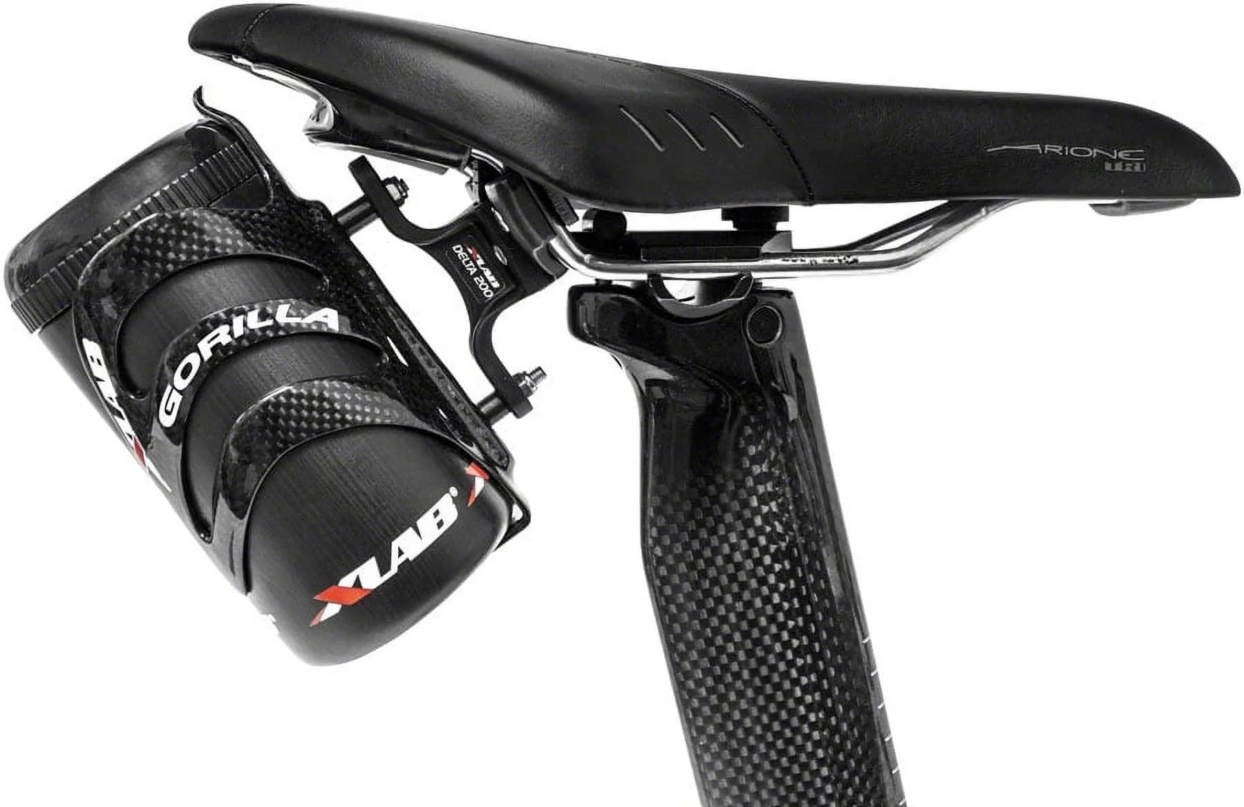 XLAB Delta 200 Rear Water Bottle Cage Black Sizeaddle Mount Aero Bicycle Parts