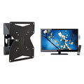 Sizeupersonic  24 in. Class Full HD 1080P Portable LED TV-DVD Combo & Sizetanley TMX-022FM Basics Full-Motion Mount