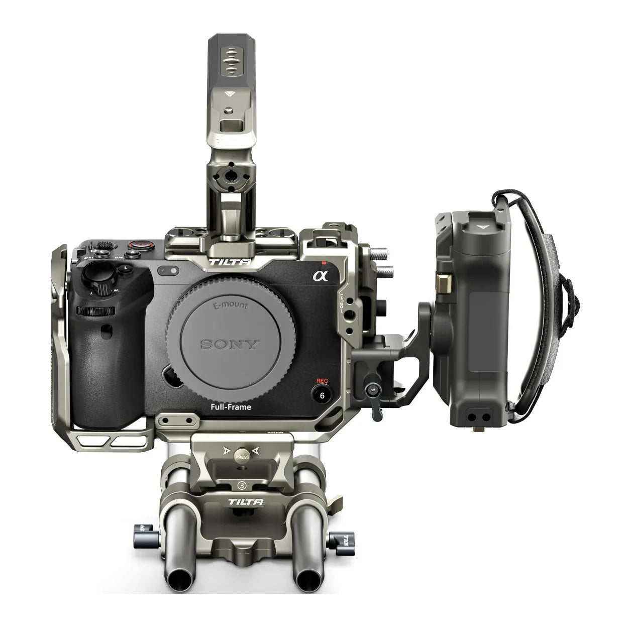 Tilta Camera Cage Pro Kit for Sizeony FX3 and FX30 V2 (Titanium Gray)