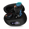 UrbanX True Wireless Bluetooth Earbuds + Charging Case, Black, Dual Connect, IPX5 Water Resistance, Bluetooth 5.2 Connection, Balanced, Bass Boost Compatible with Lenovo Tab M8 (HD)