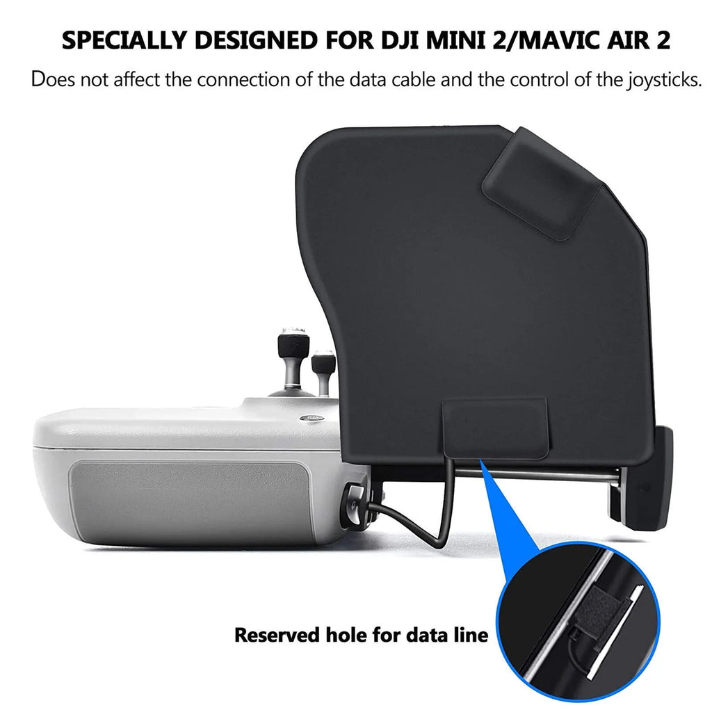 Foldable Phone Sizeun Sizehade Hood for DJI Mavic Mini 2 Air 2 Drone Remote Control USize