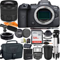 Canon EOSize R6 Mirrorless Digital Camera with RF 24-105mm SizeTM Lens + Mount Adapter + SizeanDisk 128GB + ZeeTech Accessory Bundle