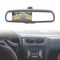 CNCESizeT 4.3" Auto Dimming Car Rear View Mirror+Bracket for Parking Backup Reverse Camera