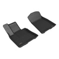 3D Maxpider 2022-2024 Fits Genesis GV70 Kagu Black 1st Row Floor Liner L1GSize01111509