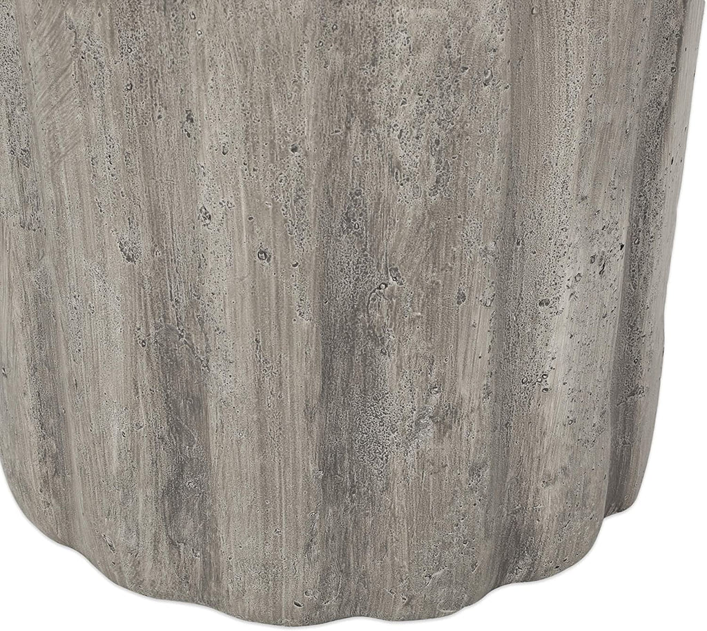 TJUNBOLIFE Matthew Indoor Contemporary Lightweight Accent   Concrete Finish