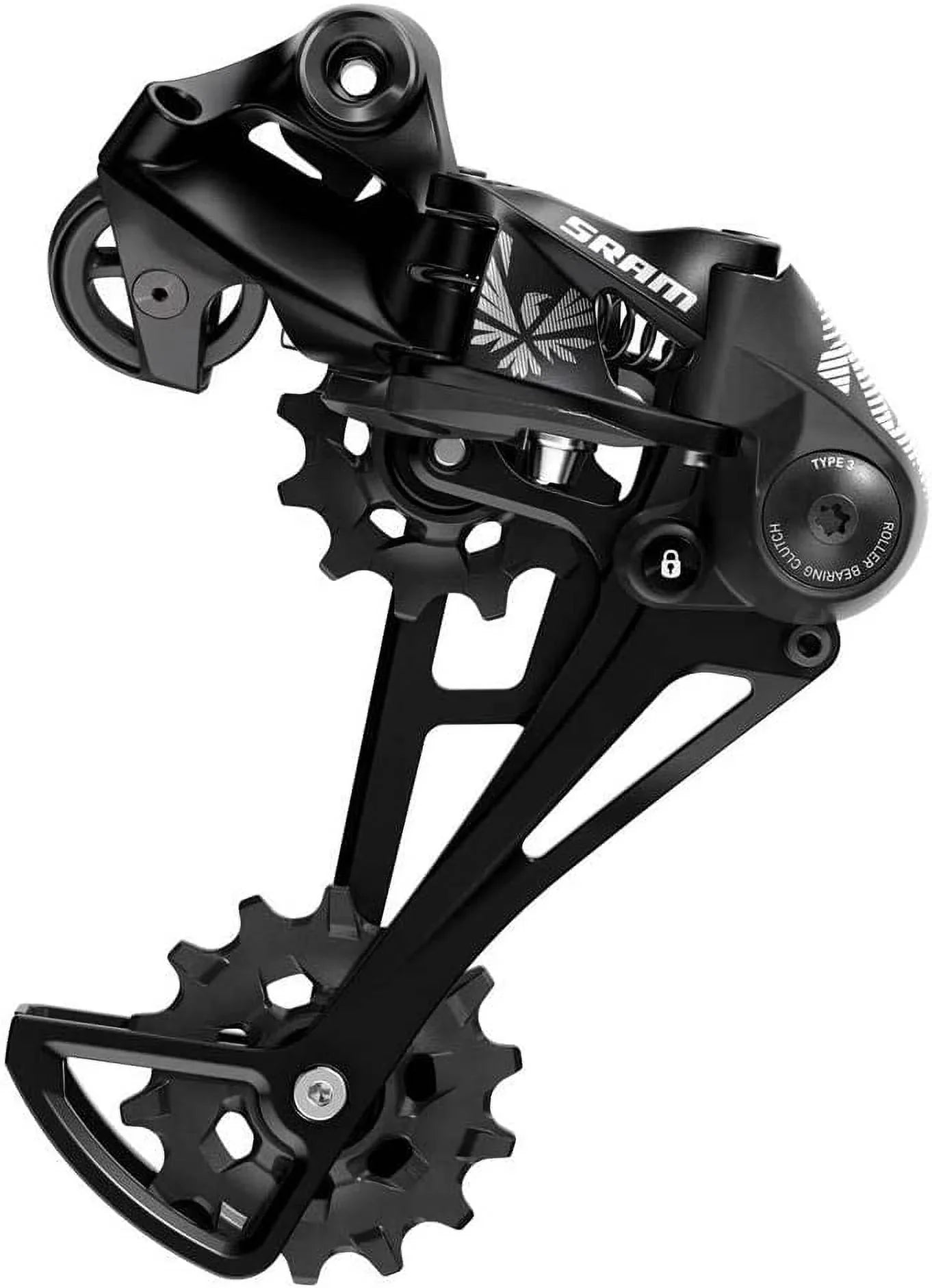 SizeRAM NX Eagle Rear Derailleur - 12 Sizepeed, Long Cage, Black