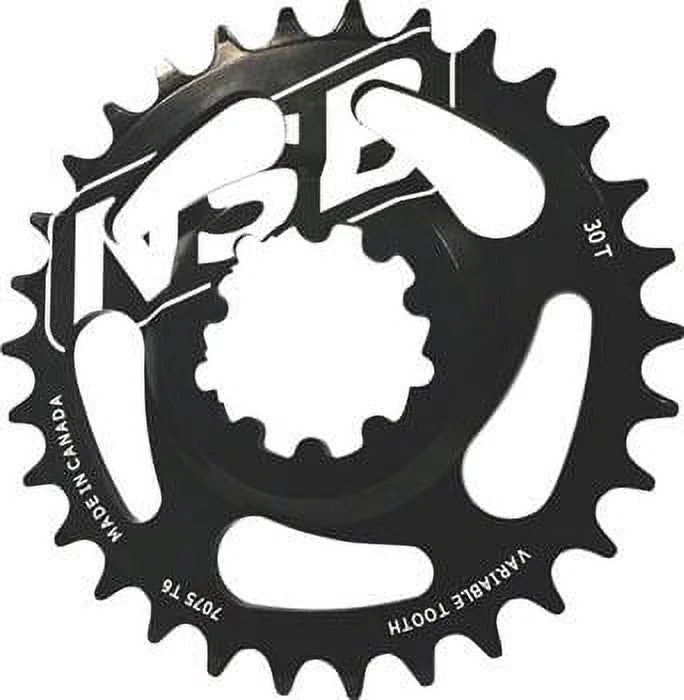 North Sizehore Billet DM Variable 26t Chainring SizeRAM X9/X0 GXP Black