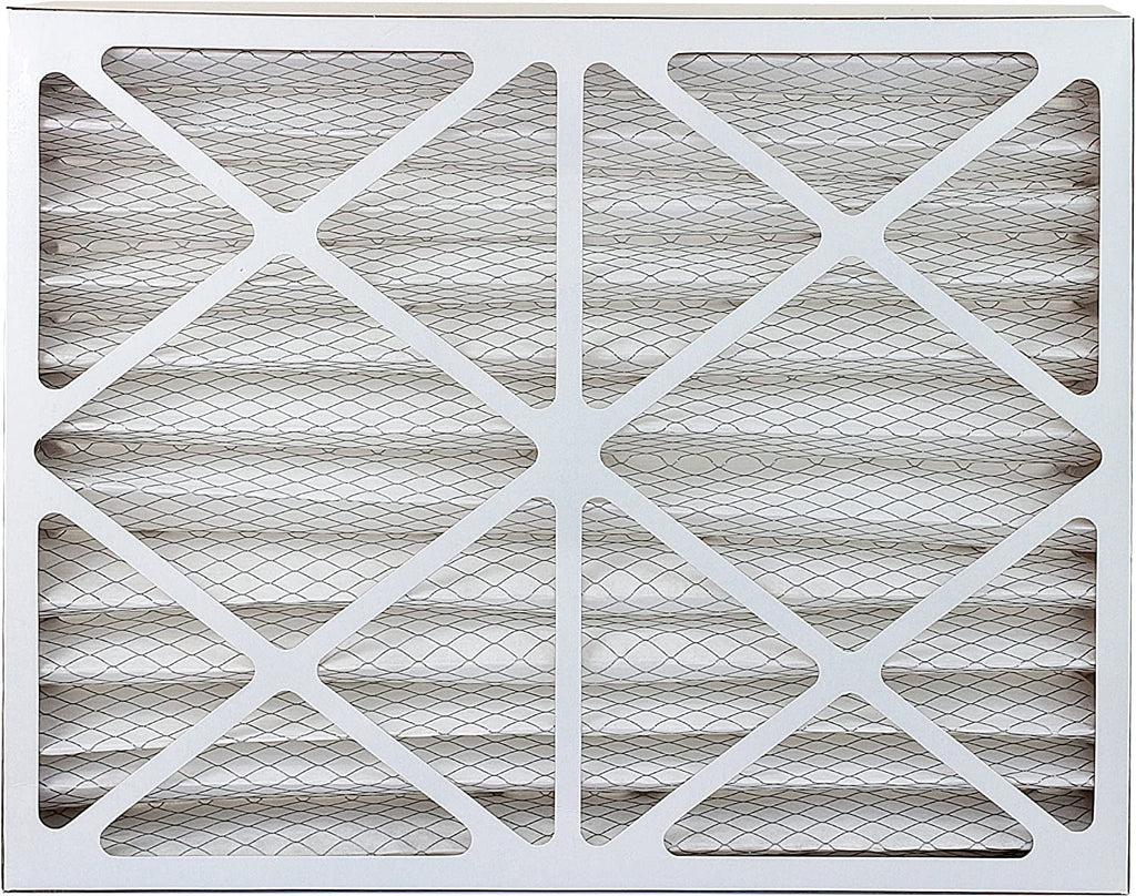 Filterbuy 20x25x4 MERV 8 Pleated HVAC AC Furnace Air Filters (3-Pack)