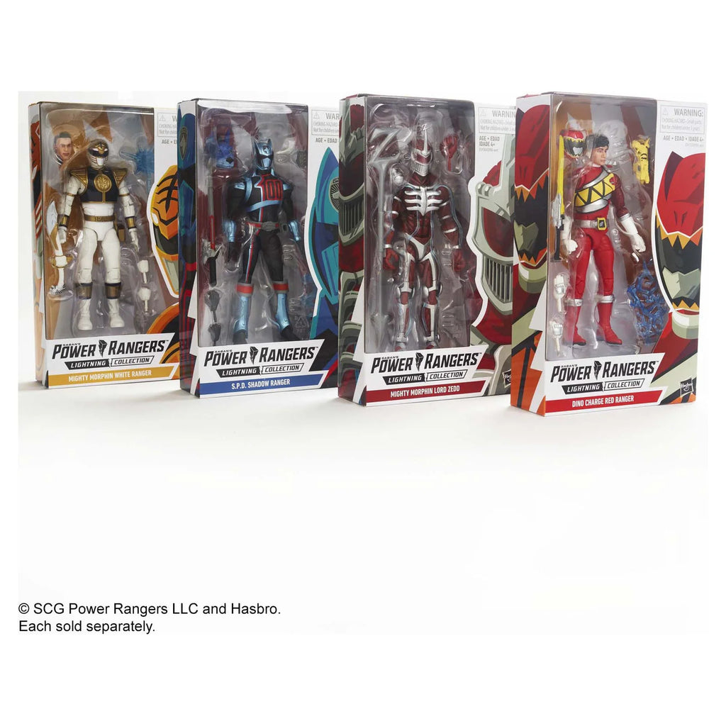Power Rangers Lightning Collection 6-inch Mighty Morphin Ivory Ranger Figure