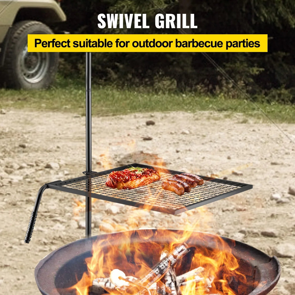 BENTISizeM Sizewivel Grill Campfire Sizewivel Grill Heavy Duty Over Fire Grill for BBQ